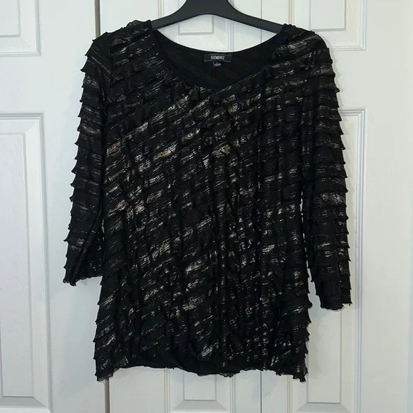 Elements Ruffled Top - Picture 1 of 5